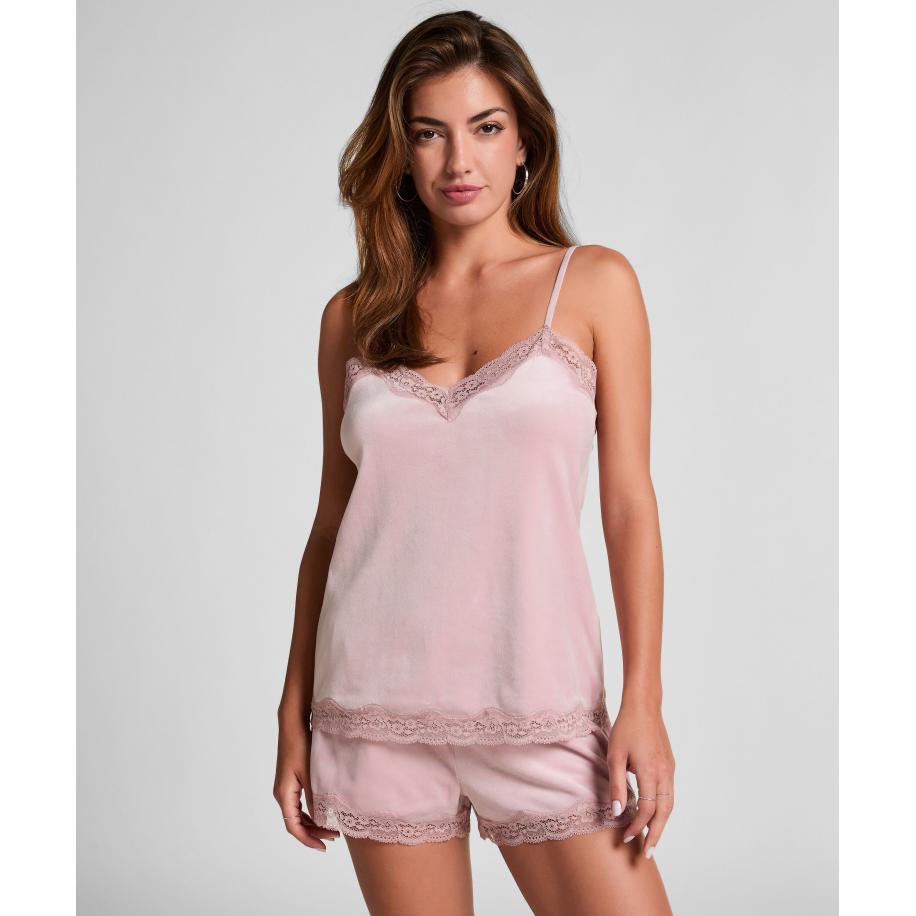 Hunkemöller Korte pyjama set Roze Roze