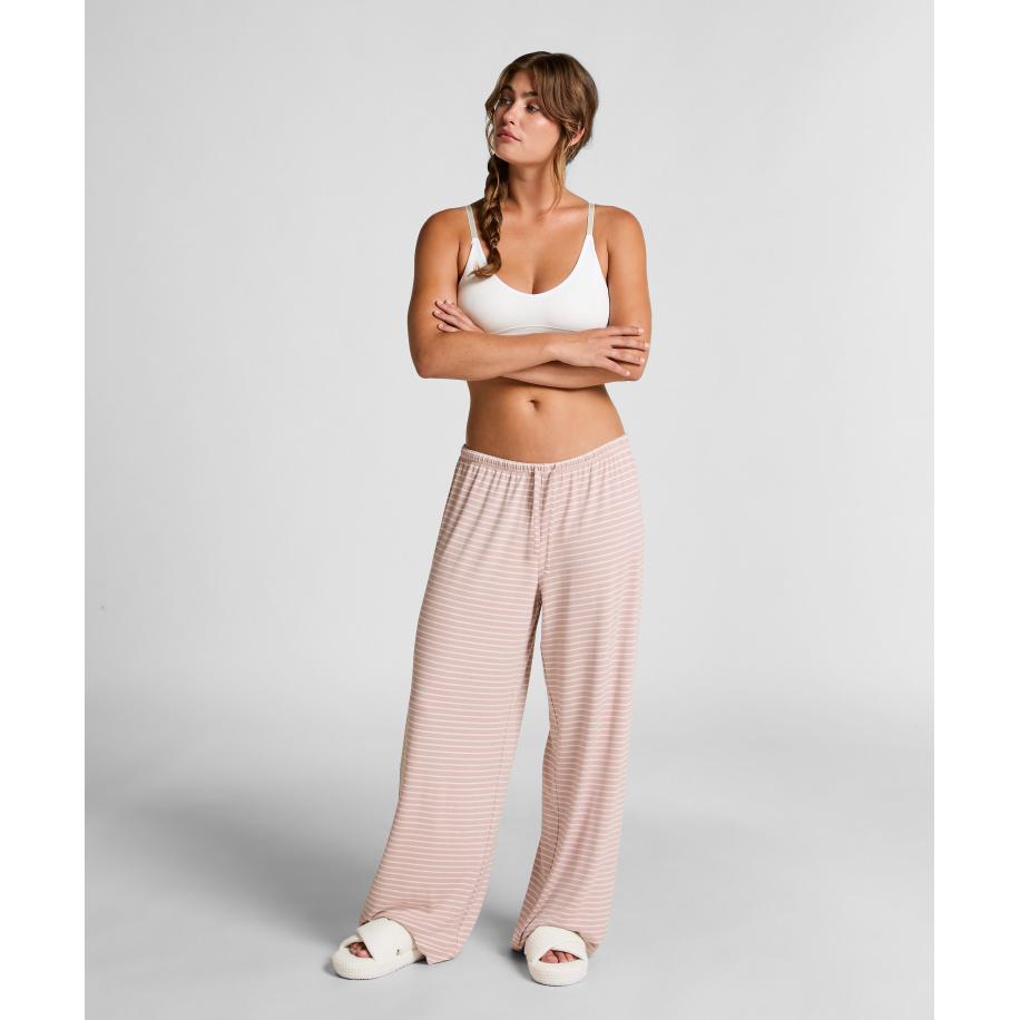 Hunkemöller Jersey Pyjama Broek Roze Roze