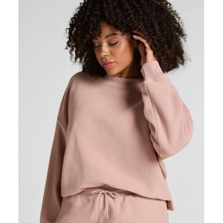 Hunkemöller Sportieve fleece top Roze