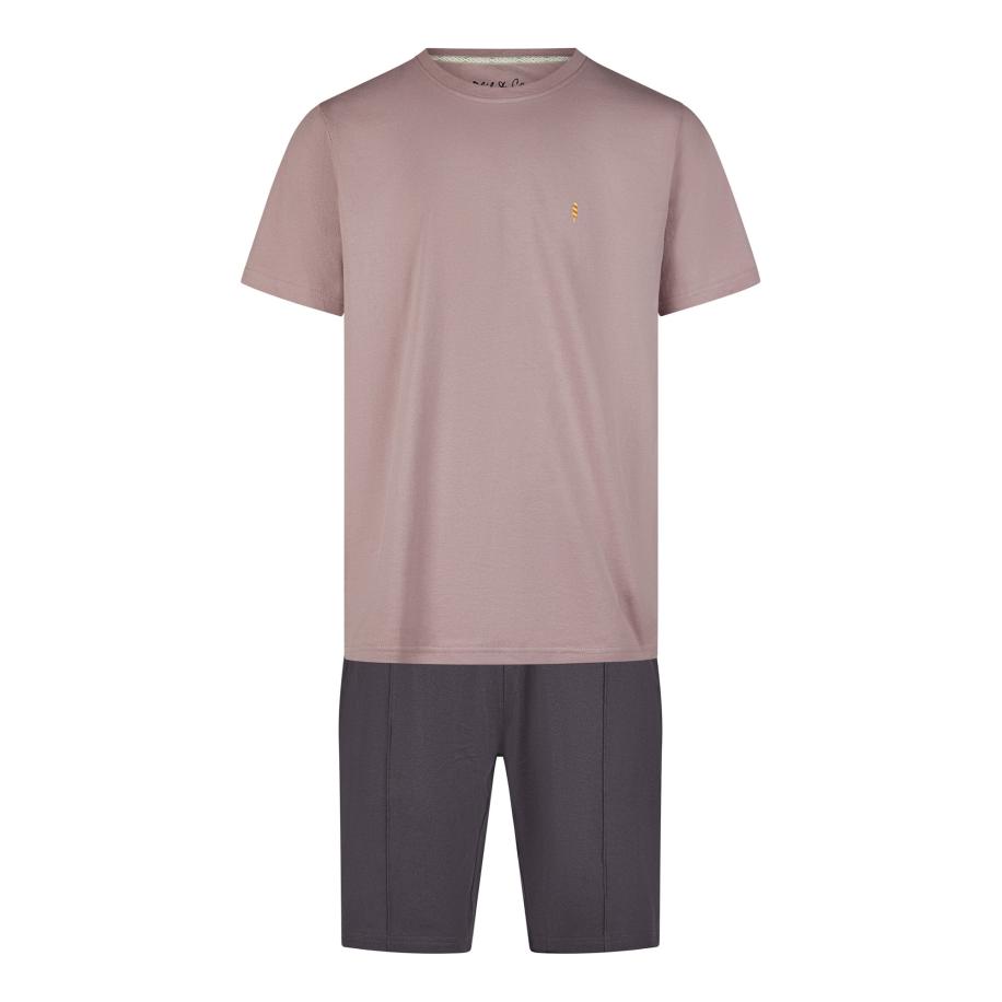 Phil & Co. Berlin Phil & Co. Berlin Pyjama kort Lounge & Night mauve / donkerlila -