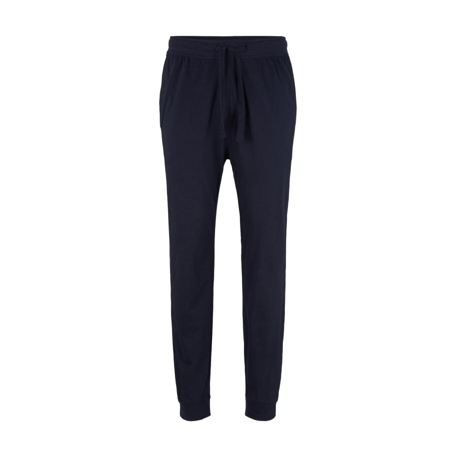 Tom Tailor TOM TAILOR Pyjamabroek nachtblauw / donkergrijs / wit -