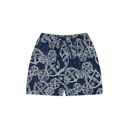 Schiesser SCHIESSER Pyjamabroek SCHIESSER 150 YEARS donkerblauw / wit