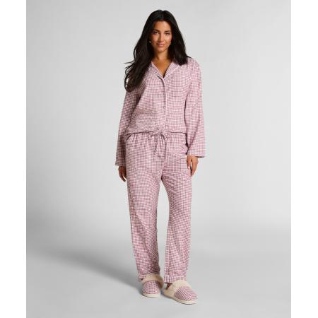 Hunkemöller Pyjamabroek Flannel Paars