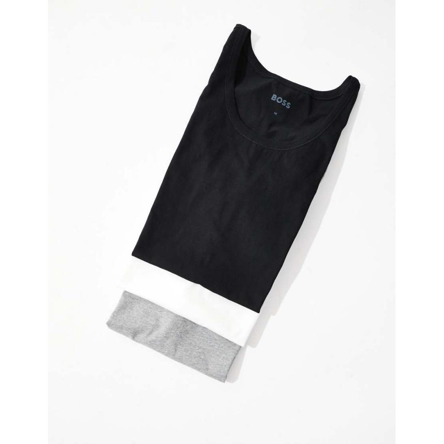 BOSS - Bodywear - Set van 3 hemden in multi-Veelkleurig Multicolor