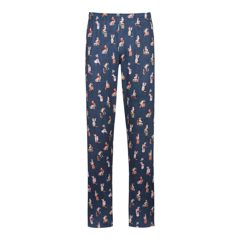 Mey Mey Pyjamabroek Pretty Cowgirl marine / roestrood / wit -