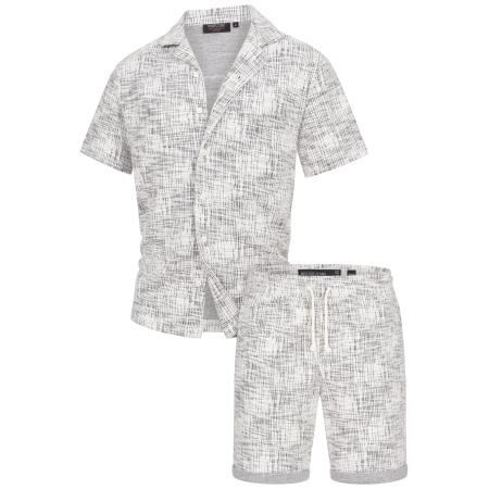 INDICODE JEANS INDICODE JEANS Huispak Sofus zwart / wit