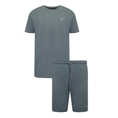 SikSilk SikSilk Huispak grijs / wit