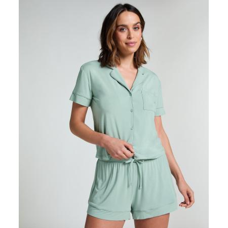 Hunkemöller Shorts Jersey Essential Groen