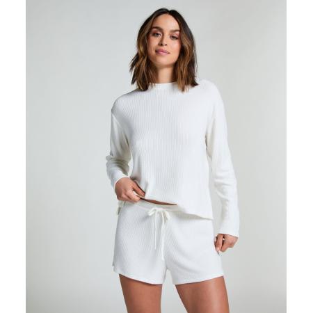 Hunkemöller Shorts Rib Wit