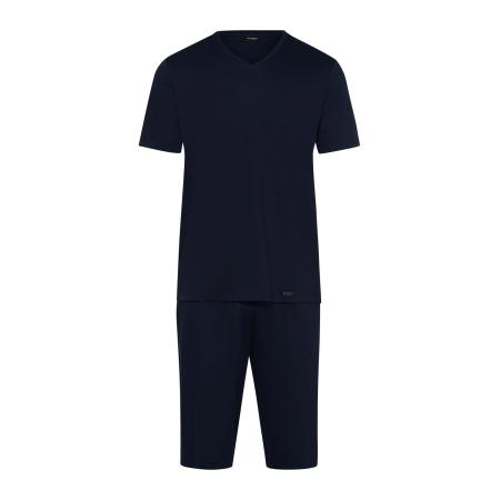 Hanro Hanro Pyjama kort Night Selection navy