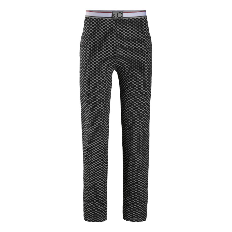 s.Oliver s.Oliver Pyjamabroek abrikoos / rood / zwart -