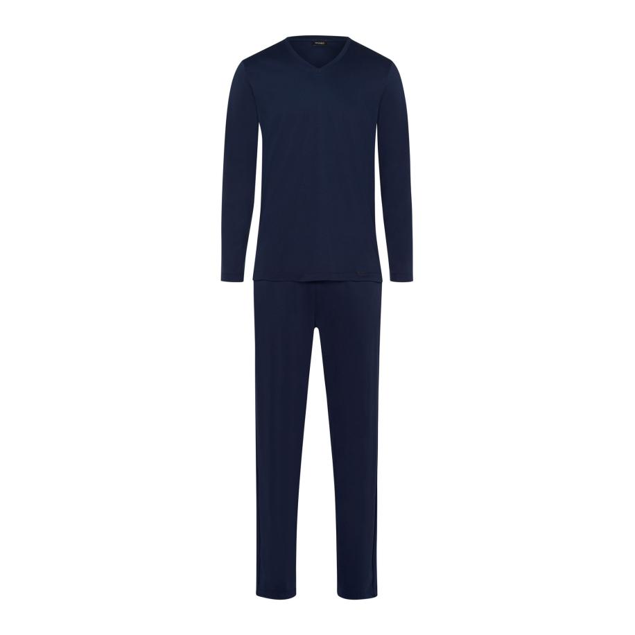 Hanro Hanro Pyjama lang Night Selection navy -