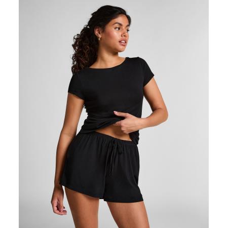 Hunkemöller Jersey pyjamaset Zwart