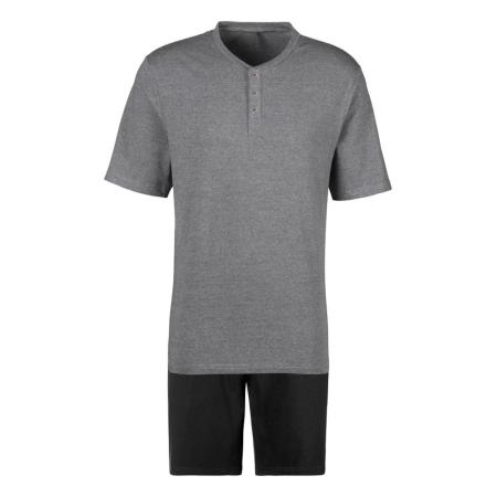 s.Oliver s.Oliver Pyjama kort grijs / zwart