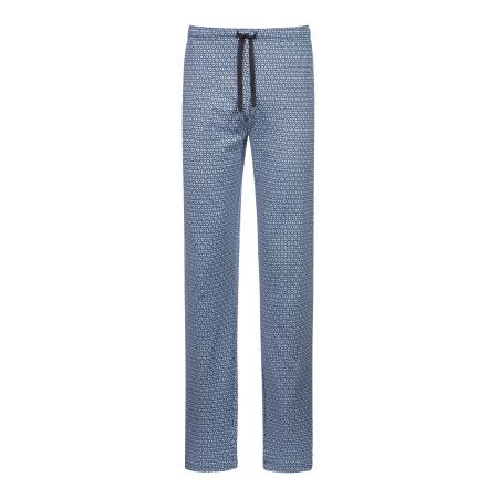 Mey Mey Pyjamabroek Round Geo lichtblauw / donkergrijs / wit