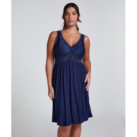 Hunkemöller Slipdress Nora Lace Blauw