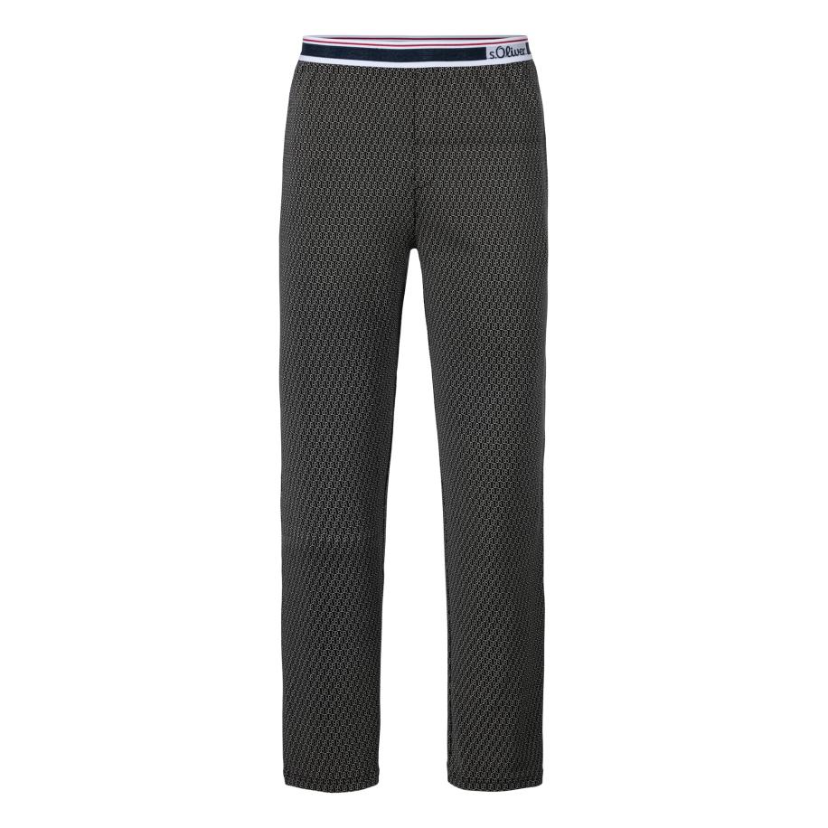 s.Oliver s.Oliver Pyjamabroek crème / navy / zwart / wit -