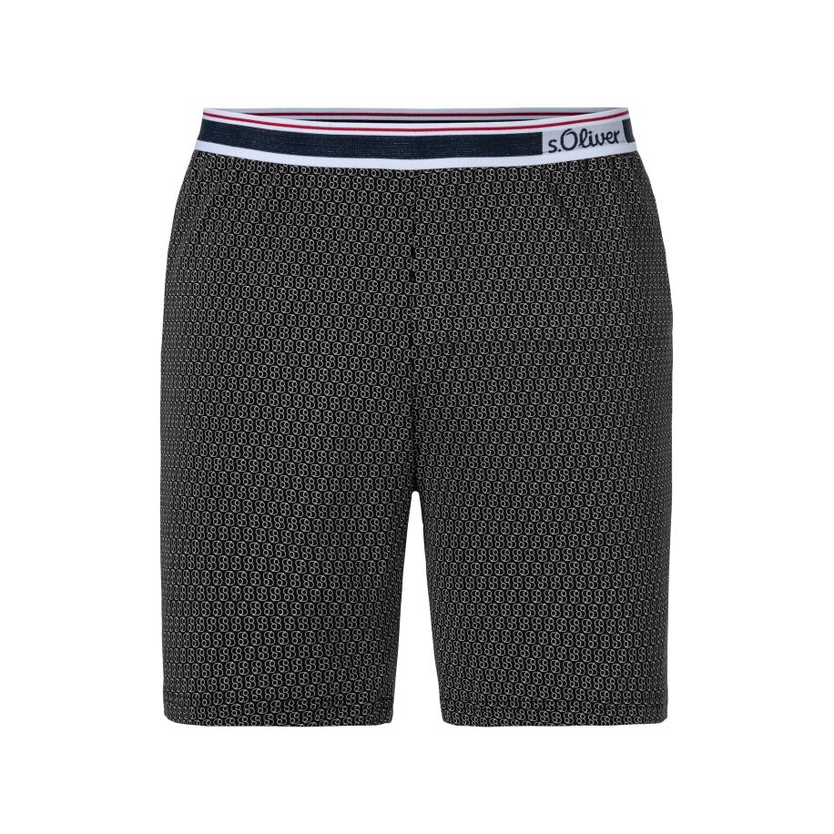 s.Oliver s.Oliver Pyjamabroek crème / navy / zwart / wit -