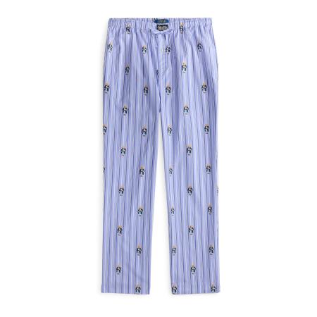 Polo Ralph Lauren Polo Ralph Lauren Pyjamabroek blauw / duifblauw / karamel / wit