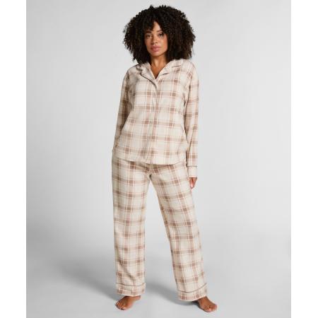 Hunkemöller Polar fleece pyjamaset Wit