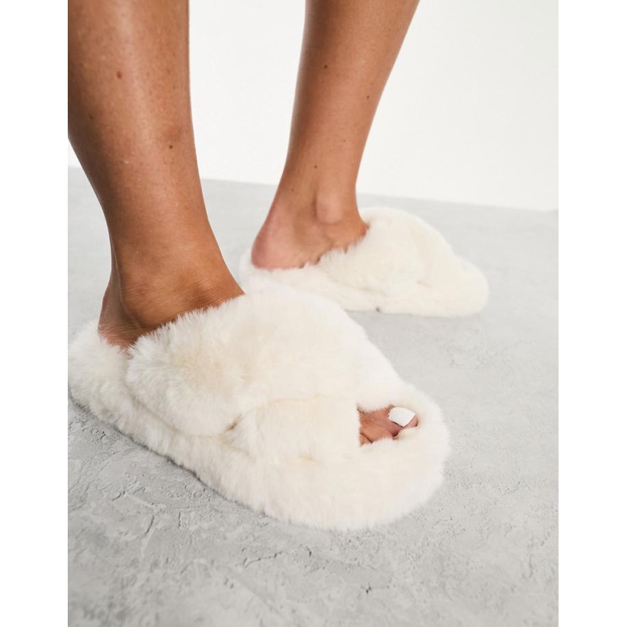 ASOS DESIGN Shorts met leerlook, lange pasvorm en textuur-Brown Multicolor