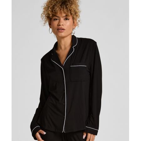 Hunkemöller Jacket Jersey Essential Zwart