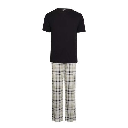 Dagi Dagi Pyjama lang grijs / zwart / wit