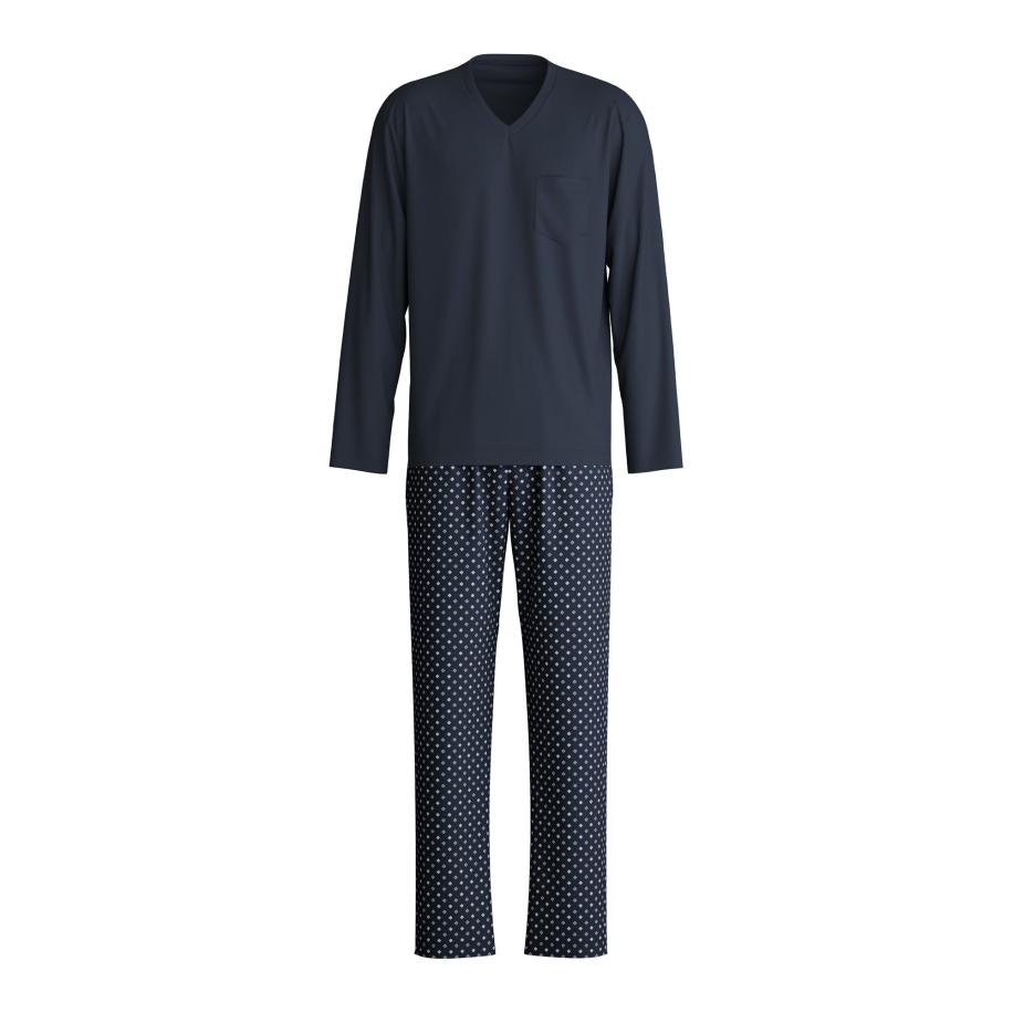 Calida CALIDA Pyjama lang blauw / saffier -