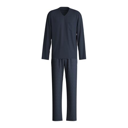 Calida CALIDA Pyjama lang blauw / saffier