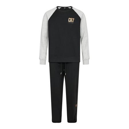 CR7 CR7 - Cristiano Ronaldo Pyjama lang Anniversary Edition zwart
