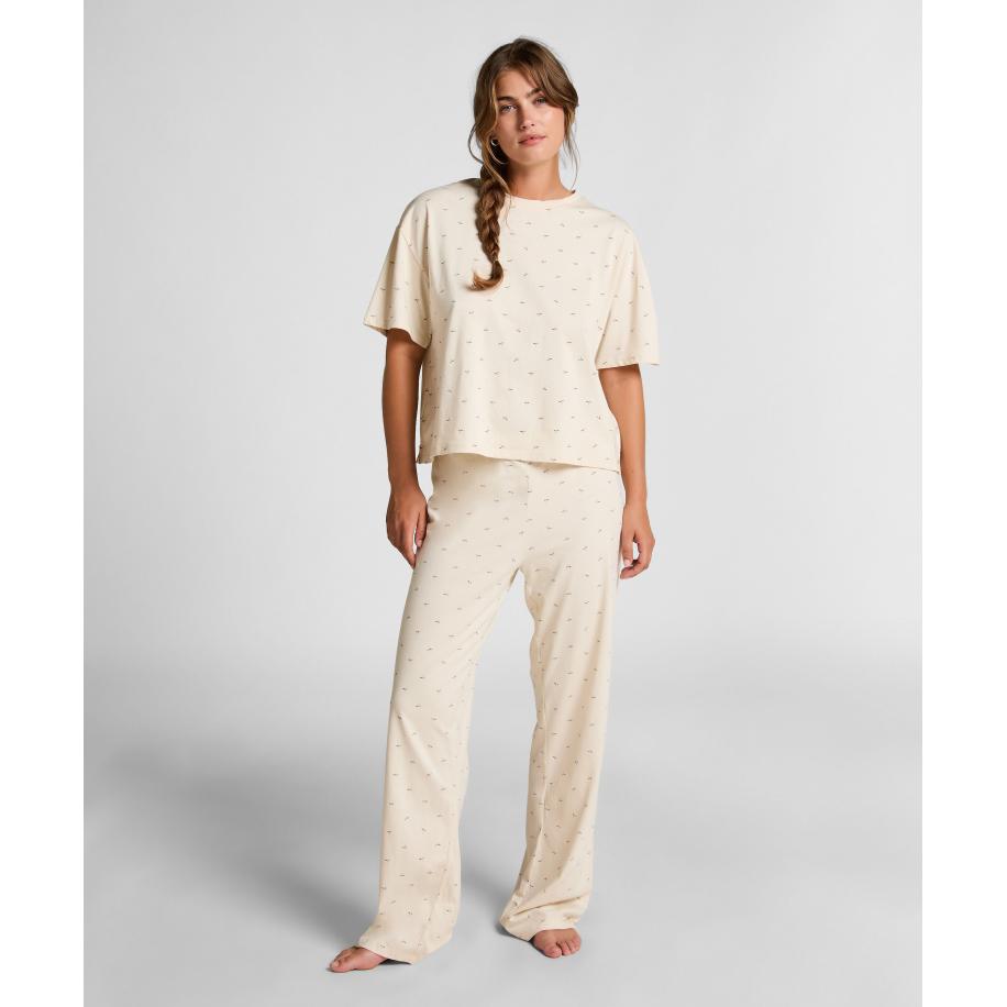 Hunkemöller Pyjamaset Wit Wit