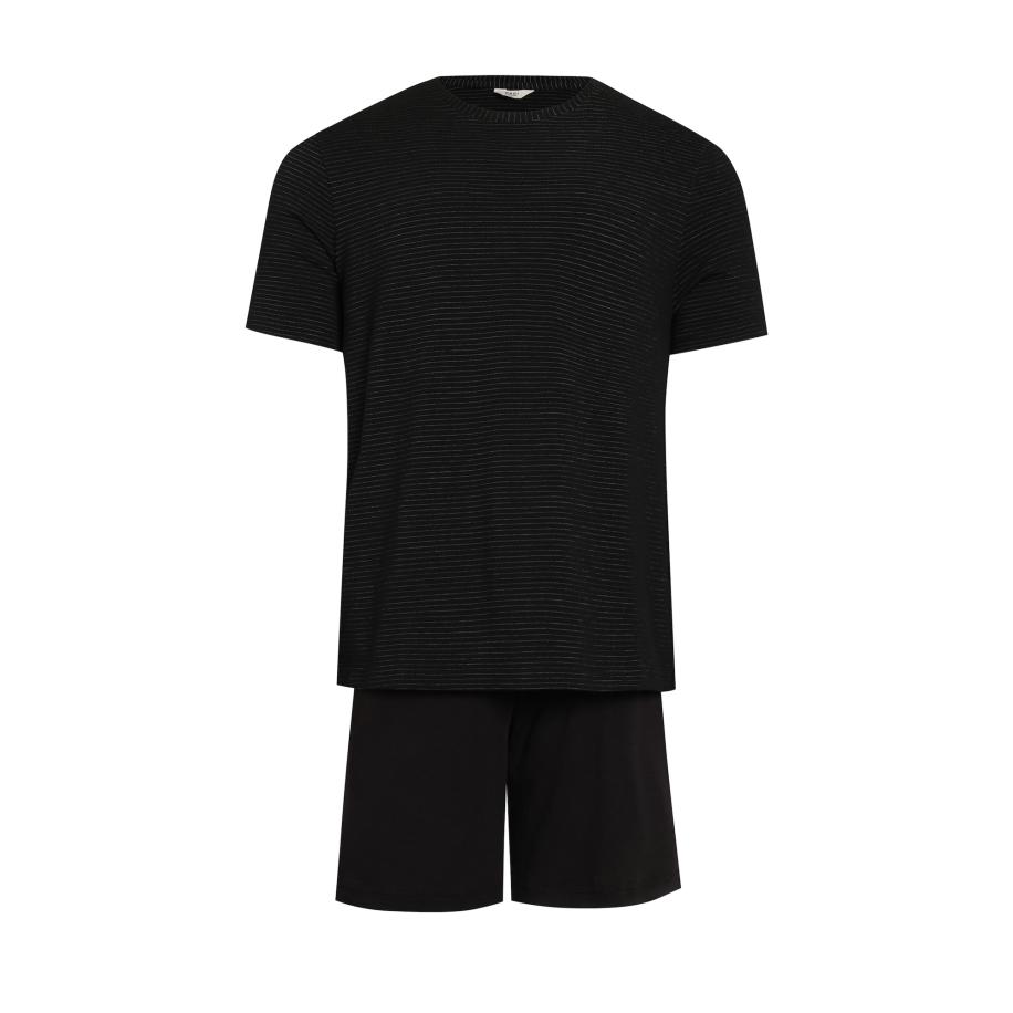 Dagi Dagi Pyjama kort zwart -