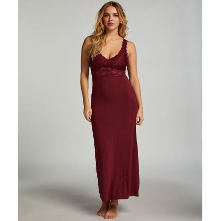 Hunkemöller Slipdress Nora Lace Long Paars