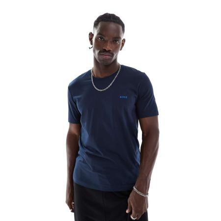 BOSS - Bodywear - Mix en match - T-shirt in marineblauw