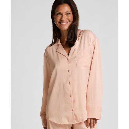 Hunkemöller Jacket lange mouwen Satijn Ayla Roze