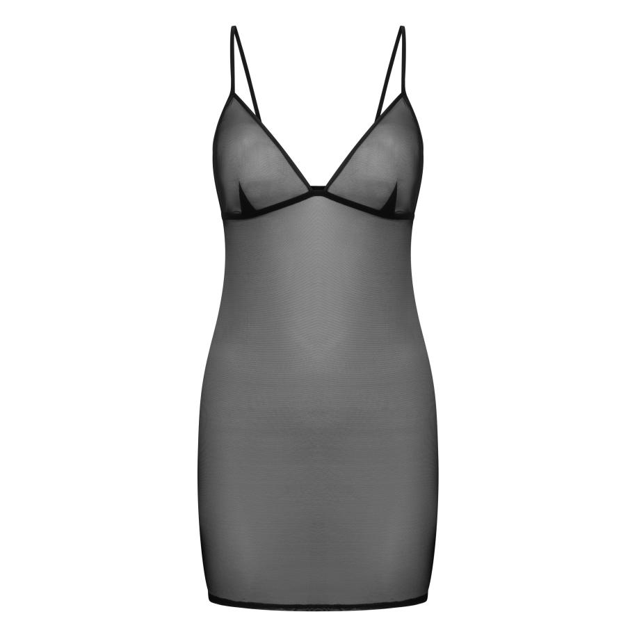 Hunkemöller Marie slipdress Zwart Zwart