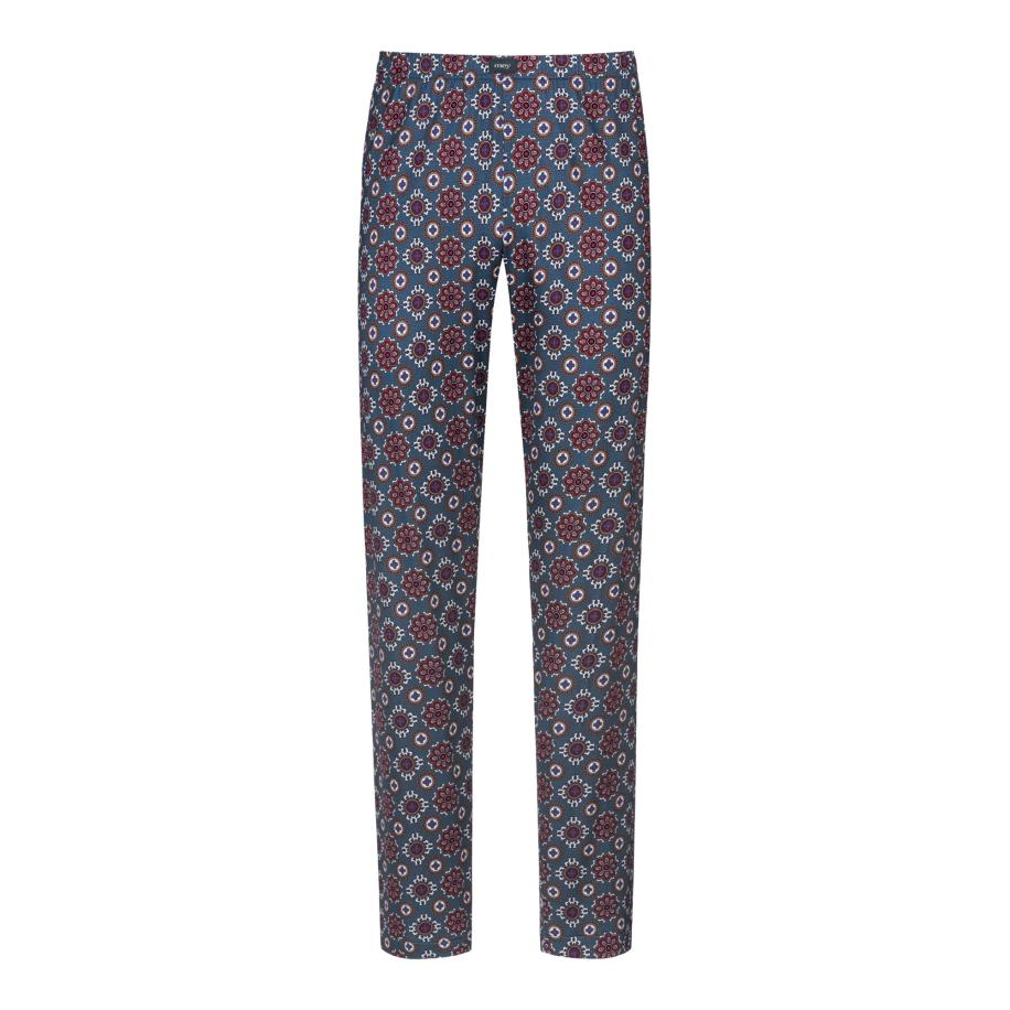 Mey Mey Pyjamabroek blauw / saffier / robijnrood / wit -