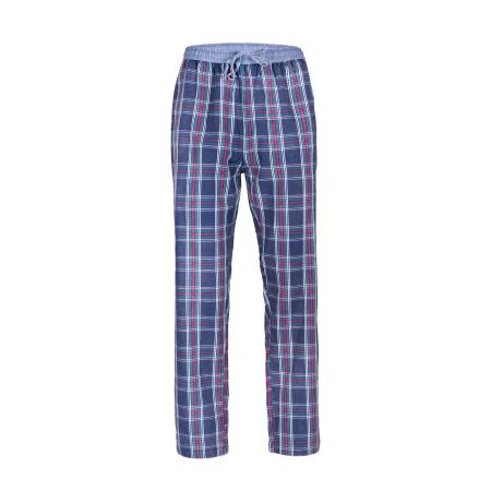 Luca David Luca David Pyjamabroek Olden Glory blauw / lichtblauw / lichtrood