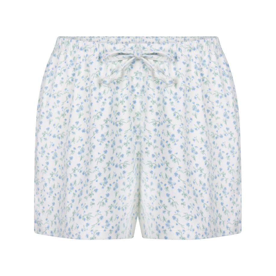 Hunkemöller Shorts Katoen Wit Wit