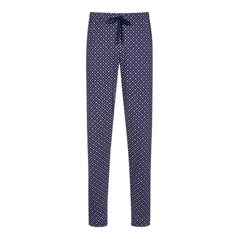 Mey Mey Pyjamabroek Tie Minimal donkerblauw / rood / wit -