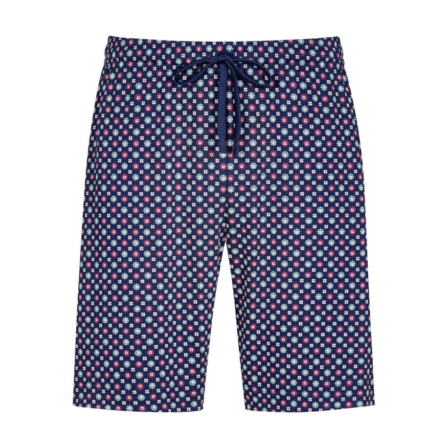 Mey Mey Pyjamabroek Tie Minimal donkerblauw / rood / wit -