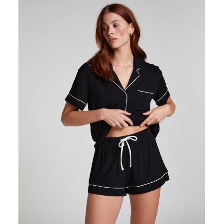 Hunkemöller Shorts Jersey Essential Zwart