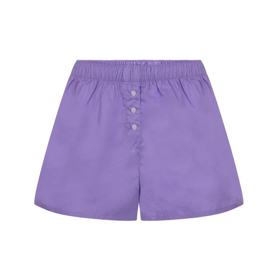 Hunkemöller Shorts Katoen Paars Paars