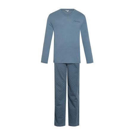Dagi Dagi Pyjama lang opaal / donkerblauw