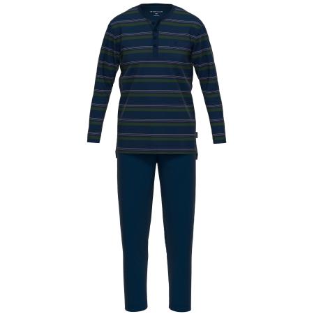 Tom Tailor TOM TAILOR Pyjama kort donkerblauw / groen / rood
