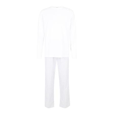 Calvin Klein Calvin Klein Underwear Pyjama lang lichtblauw / offwhite