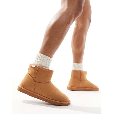 Jack & Jones - Laarzen van imitatiesuède in beige-Neutraal