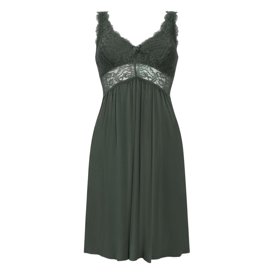 Hunkemöller Slipdress Nora Lace Groen Groen