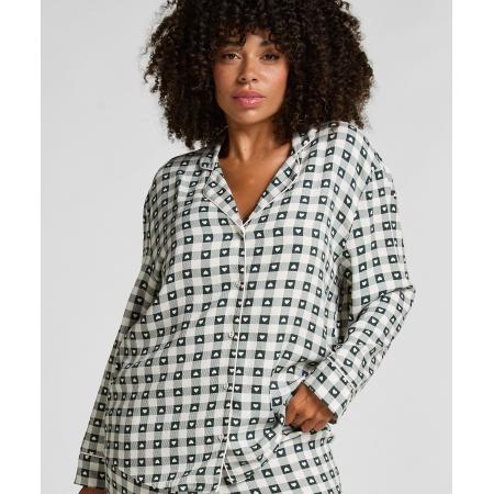 Hunkemöller Pyjamaset van keperstof Groen