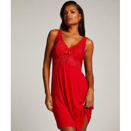 Hunkemöller Slipdress Nora Lace Rood